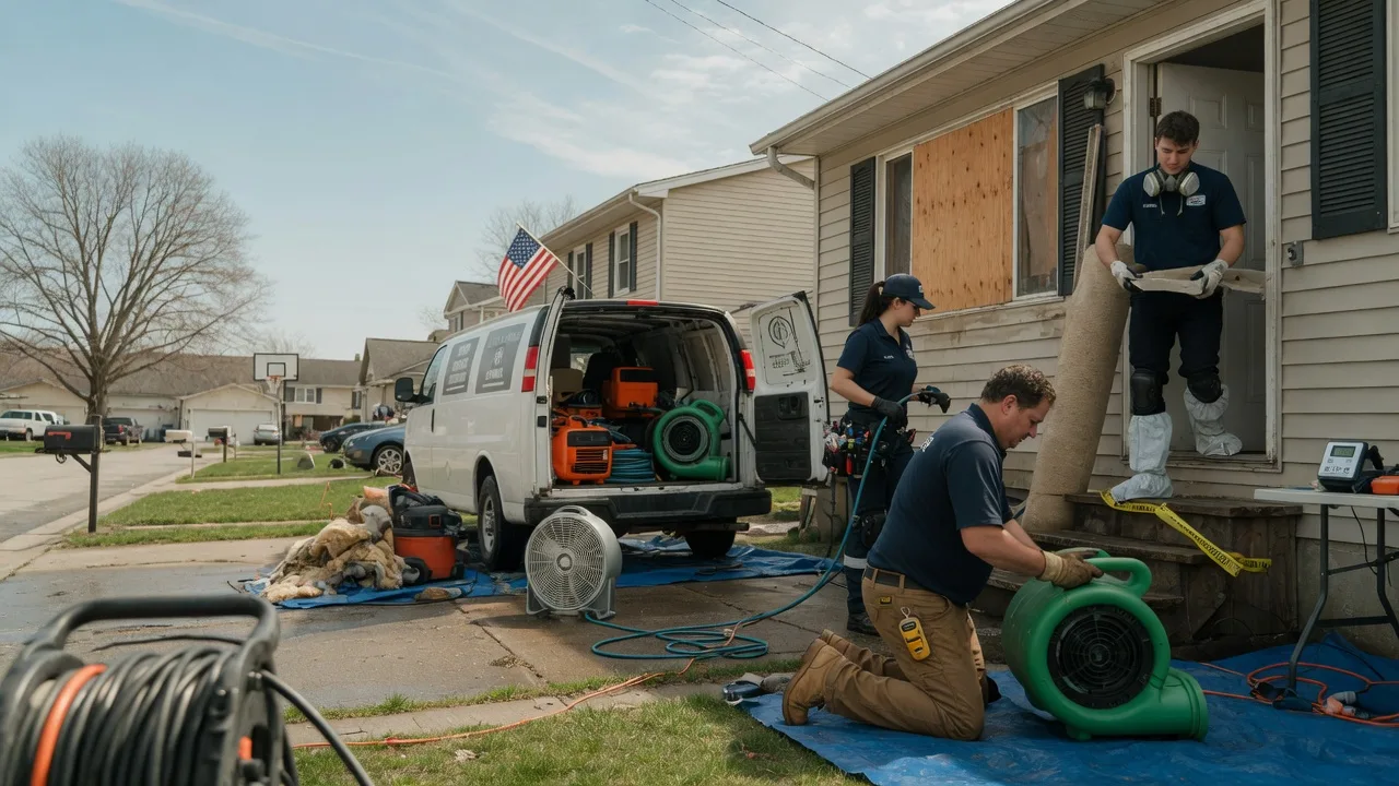 Water Damage Restoration in Ether, NC near me